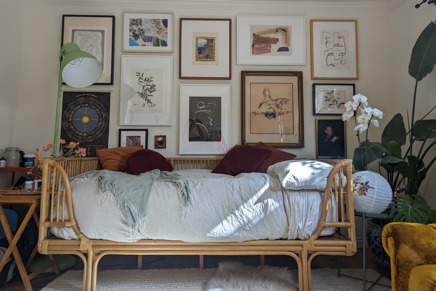 View of This Beachy, Art-Filled LA Studio Comes With a Gorgeous Backyard ...